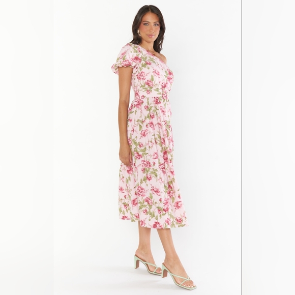 Show Me Your MuMu Deluca Garden Romantic Dress XL Party Spring Floral Feminine - Picture 4 of 9